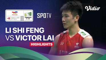 Li Shi Feng (CHN) vs Victor Lai (CAN) - Highlights | Thomas Cup Chengdu 2024 - Men's Singles