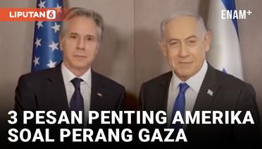 Amerika Sampaikan 3 Pesan Penting untuk Hamas dan Israel