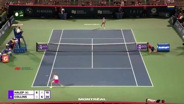 Match Highlights | Danielle Collins 2 vs 1 Simona Halep | WTA National Bank Open 2021
