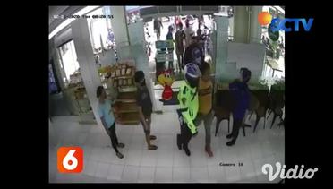 Aksi Pencuri Susu Terekam CCTV
