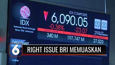 Right Issue BRI Capai Target, Peroleh Dana Penuh Rp 96 Triliun! Tertinggi di Asia Tenggara! | Liputan 6