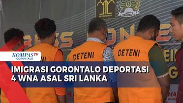 Lakukan Aktivitas Pertambangan Ilegal di Gorontalo, Imigrasi Deportasi 4 WNA Asal Sri Lanka