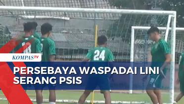 Jelang Laga, Tim Bajul Ijo Diberi Latihan Khusus Demi Antisipasi Serangan PSIS Semarang!