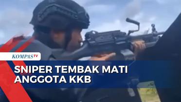 Sniper Satgas Damai Cartenz Tembak Anggota KKB, 1 Tewas!
