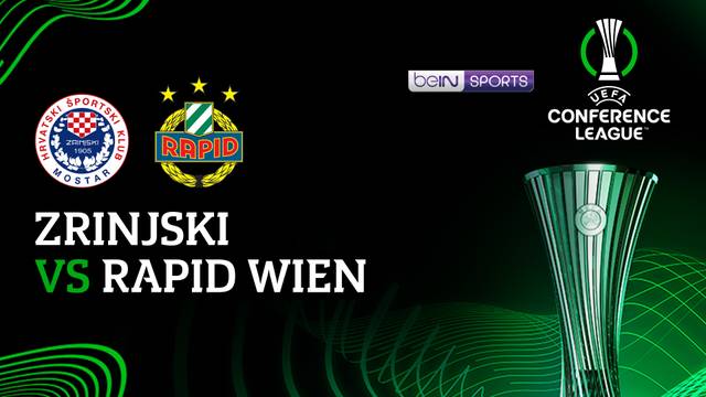 Zrinjski vs Rapid Wien - Full Match | UEFA Conference League 2025/26
