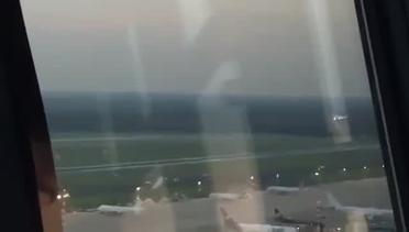 Detik-Detik Pilot Air Berlin Melakukan Manuver Go Arround di Bandara Miami