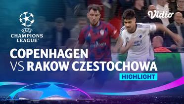 Copenhagen vs Rakow Czestochowa - Highlights | UEFA Champions League 2023/24