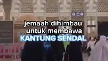 Jamaah Haji Asal Indonesia Sering Kehilangan Sandal