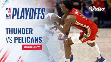 Oklahoma City Thunder vs New Orleans Pelicans - Highlights | NBA Playoffs 2023/24