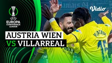 Mini Match - Austria Wien vs Villarreal | UEFA Europa Conference League 2022/23