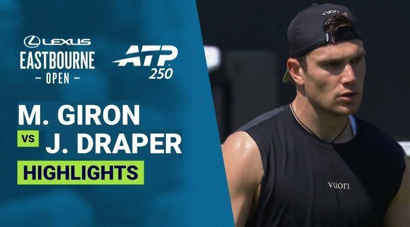 Marcos Giron vs Jack Draper - Round 1 | ATP 250: Lexus Eastbourne Open 2026