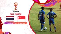 Thailand vs Singapore - Mini Match | Asean Boys Championship U19 2024