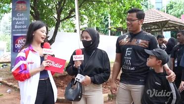 Keluarga Ini Rela Datang Langsung Untuk Nonton Surya dan Hesti  -  Eksklusif Interview Turnamen Olahraga Selebriti Indonesia Season 2 Bersama No Drop Cat Pelapis Anti Bocor