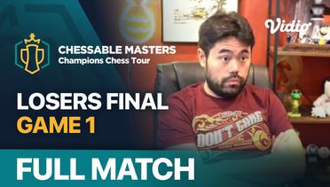 Full Match | Losers Final: Hikaru Nakamura vs Magnus Carlsen - Game 1 | Champions Chess Tour 2022/23