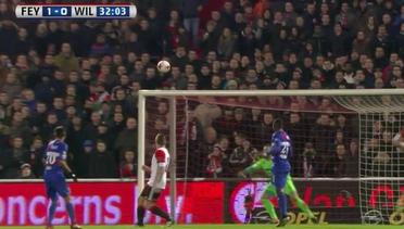 Feyenoord 1-0 Willem II I Liga Belanda I Cuplikan Pertandingan dan Gol-gol