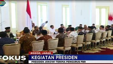 Ketua Umum FBR Temui Presiden Jokowi di Istana - Fokus Pagi