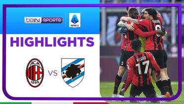 Match Highlights | AC Milan 1 vs 0 Sampdoria | Serie A 2021/2022
