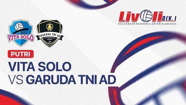 Putri: Vita Solo vs Garuda TNI AD - Full Match | Livoli Divisi 1 2025