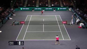 Match Highlight | David Goffin 2 vs 1 Robin Haase | ABN AMRO World Tennis Tournament 2020