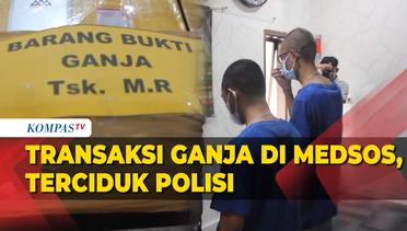 Patroli Siber, Polisi di Bandung Tangkap 2 Pria Penjual Ganja di Media Sosial