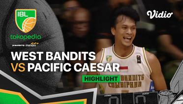 Highlights | West Bandits Combiphar Solo vs Pacific Caesar Surabaya | IBL Tokopedia 2022