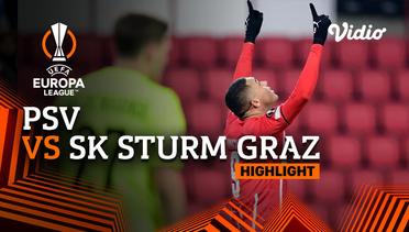 Highlight - PSV vs SK Sturm Graz | UEFA Europa League 2021/2022