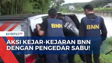 Panik DIkejar Petugas BNN, Pengedar Sabu di Tana Toraja Nekat Menceburkan Diri ke Sungai!