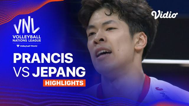 Prancis vs Jepang - Highlights | Men's Volleyball Nations League 2024