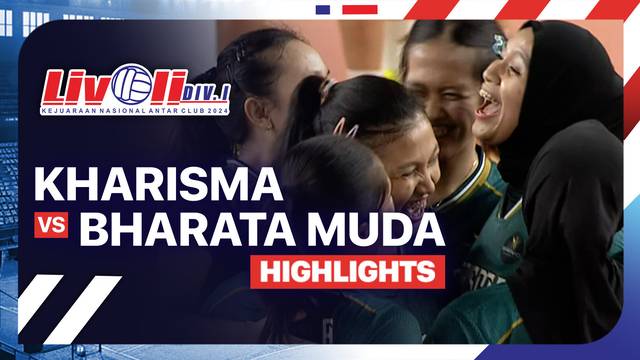Putri: Kharisma vs Bharata Muda - Grand Final - Highlights | Livoli Divisi 1 2024