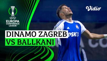 Dinamo Zagreb vs Ballkani - Mini Match | UEFA Europa Conference League 2023/24