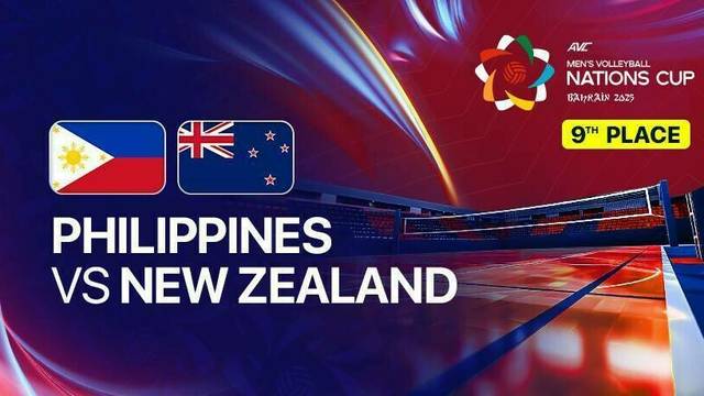 CF 9-11: Philippines vs New Zealand - Full Match | AVC Men's Volleyball Nations Cup 2025