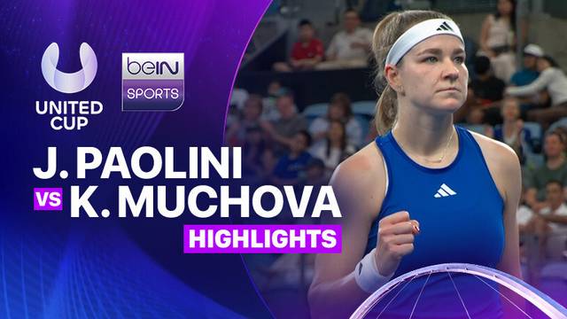 J. Paolini (ITA) vs K. Muchova (CZE) - Highlights | United Cup 2025