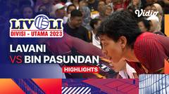 Final Putra: Lavani vs BIN Pasundan - Highlights | Livoli Divisi Utama 2023