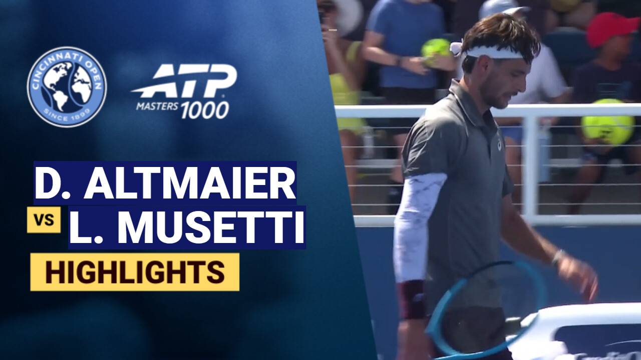 Daniel Altmaier vs Lorenzo Musetti - Round 2 (Court 10) | ATP 1000: Cincinnati Open 2026