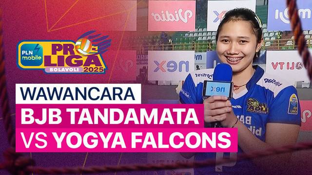Wawancara Pasca Pertandingan| Putri: Bandung BJB Tandamata vs Yogya Falcons | PLN Mobile Proliga 2025