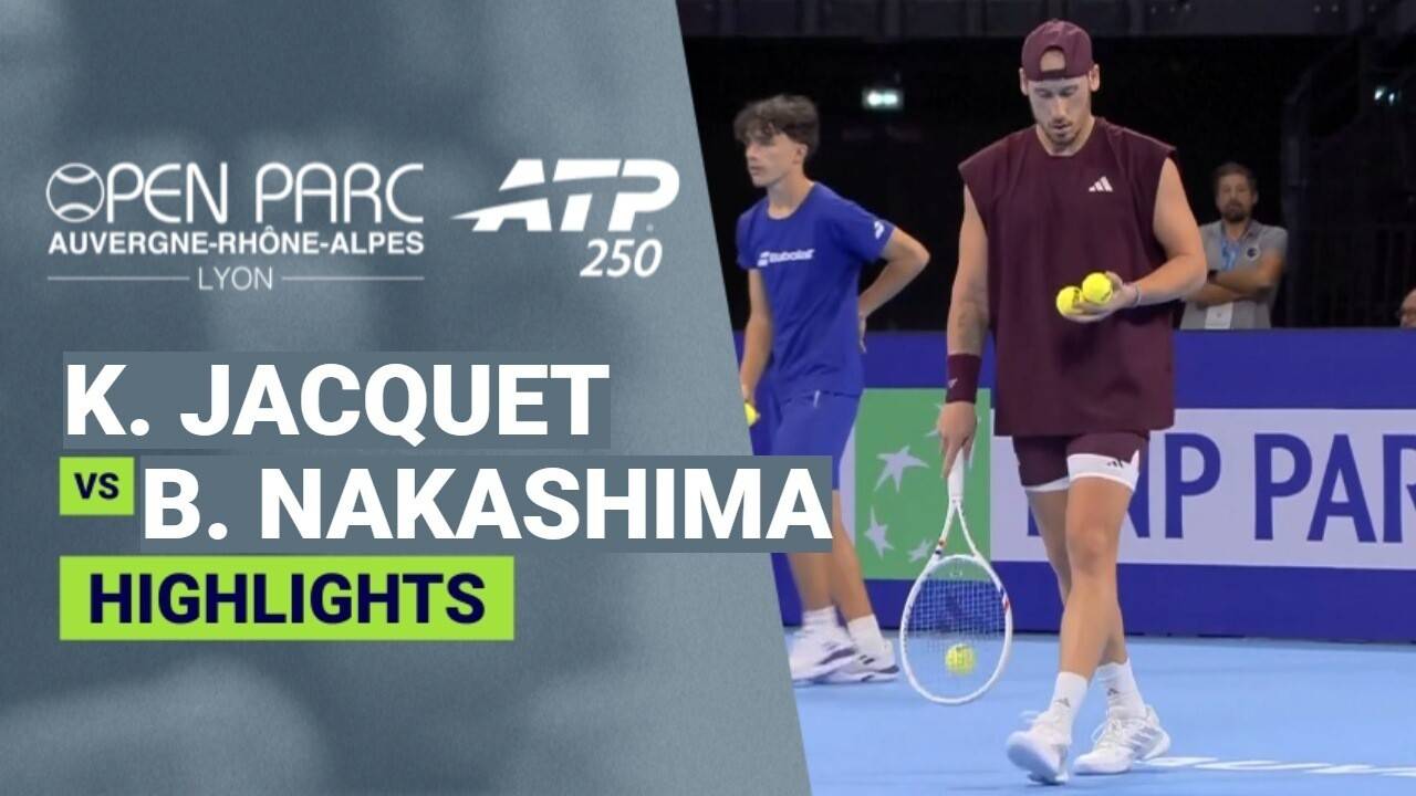Kyrian Jacquet vs Brandon Nakashima - Round 2 | ATP 250: Grand Prix Auvergne-Rhone-Alpes Open 2026