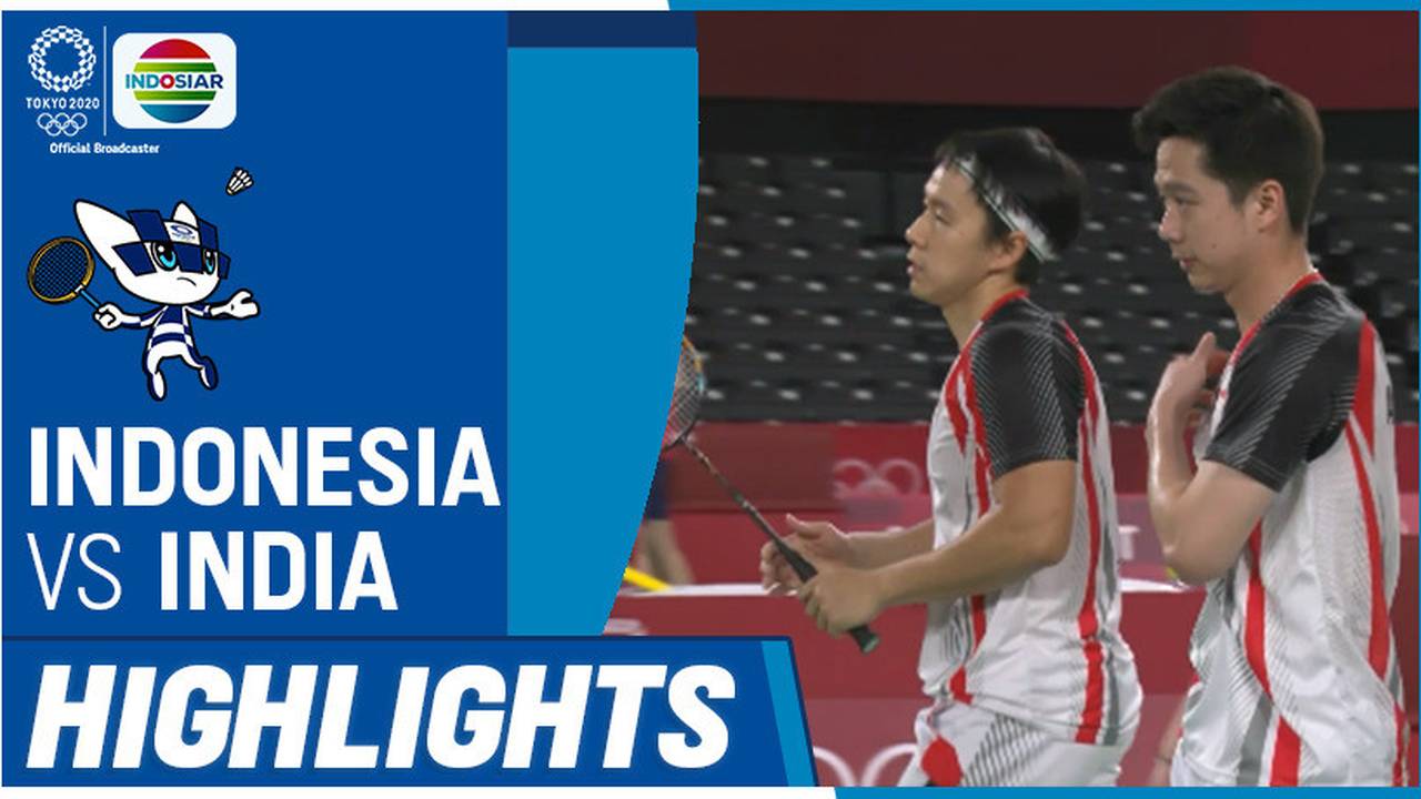 INA vs IDN - Badminton Ganda Putra: Gideon/Kevin vs Rankireddy/Chirag ...