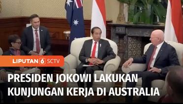 Jokowi Hadiri Agenda di Australia, Bertemu PM Australia-Gubernur Jenderal Australia | Liputan 6
