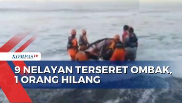 9 Nelayan Terseret Ombak di Pantai Bugbug, 1 Orang Masih dalam Pencarian!