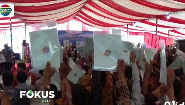 Jokowi Berikan Seribu Sertifikat Kepada Warga Samosir - Fokus Pagi