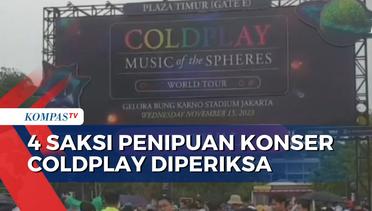 Polisi Periksa 4 Saksi Kasus Penipuan Tiket Konser Coldplay Rp 1,3 M