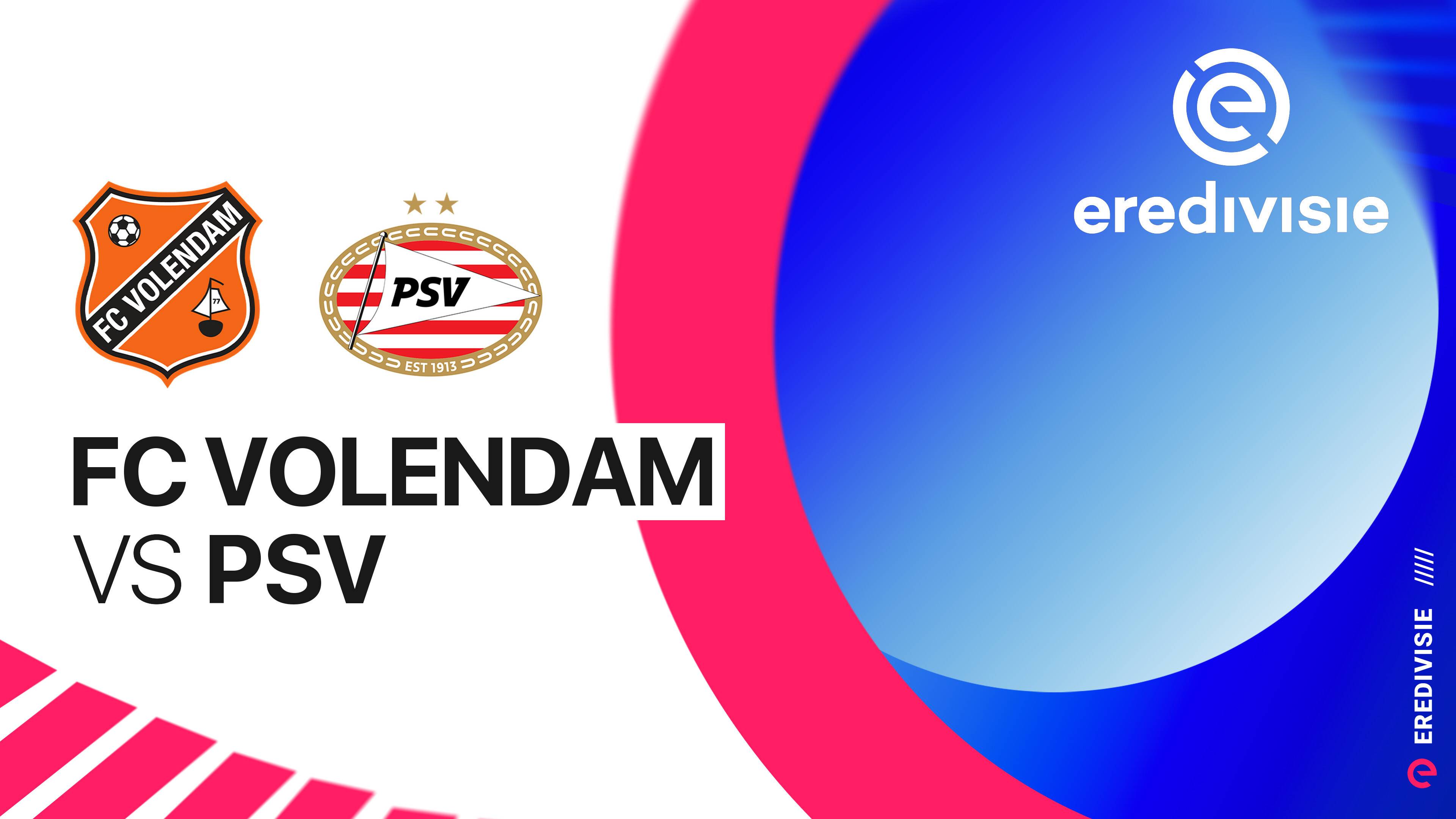 FC Volendam vs PSV