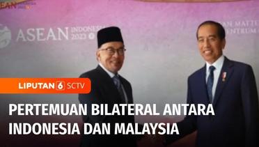 Presiden Jokowi Gelar Pertemuan Bilateral dengan Perdana Menteri Malaysia Anwar Ibrahim | Liputan 6