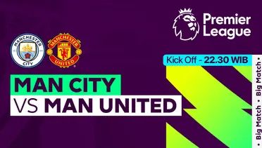 Link Live Streaming Manchester City vs Manchester United - Vidio