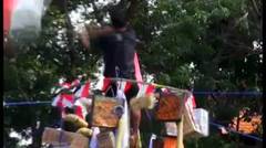 Lomba Tangkap Itik Meriahkan 17 Agustusan di Denpasar Bali