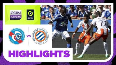 Strasbourg vs Montpellier - Highlights | Ligue 1 2023/2024