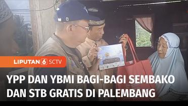 YPP SCTV-Indosiar dan YBMI Bagikan Sembako dan STB Gratis untuk Warga di Palembang | Liputan 6