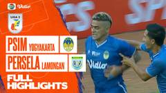 Full Highlights - PSIM Yogyakarta VS PERSELA Lamongan | Liga 2 2022/2023