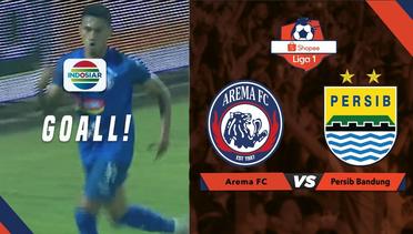 GOAL!!! GAME OVER! Free Header Rivaldi-Arema Membuat Arema Unggul 5-0 | Shopee Liga 1