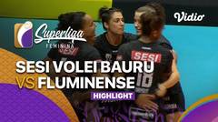 Highlights | Sesi Volei Bauru vs Fluminense | Brazilian Women's Volleyball League 2022/2023
